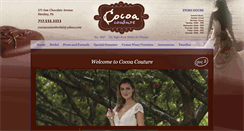 Desktop Screenshot of cocoacoutureonline.com